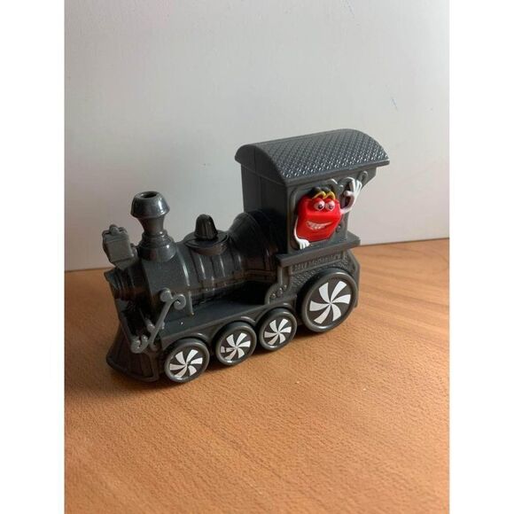 2017 McDonald's Holiday Train Express Locomotive Engine #1 Happy Meal Toy Loose - Picture 2 of 9